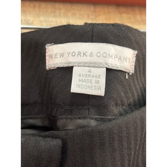 New York & Company Black Pants Size 4 Average - Picture 2 of 7